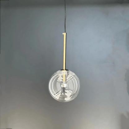 Glass Globe Pendant Light
