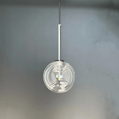 Glass Globe Pendant Light