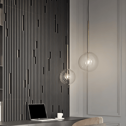 Glass Globe Pendant Light