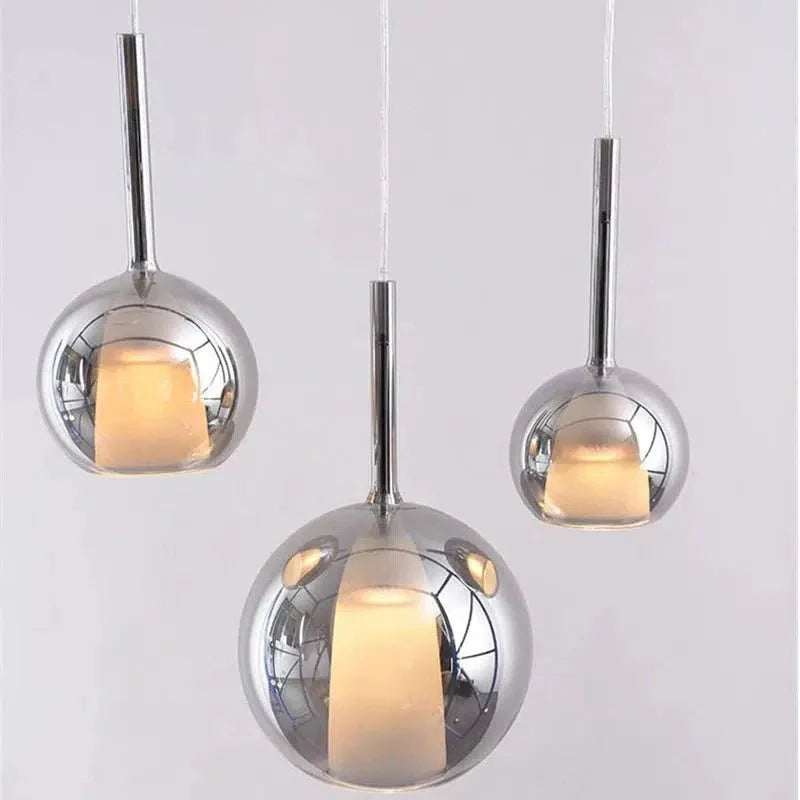 Glass Globe Pendant Light