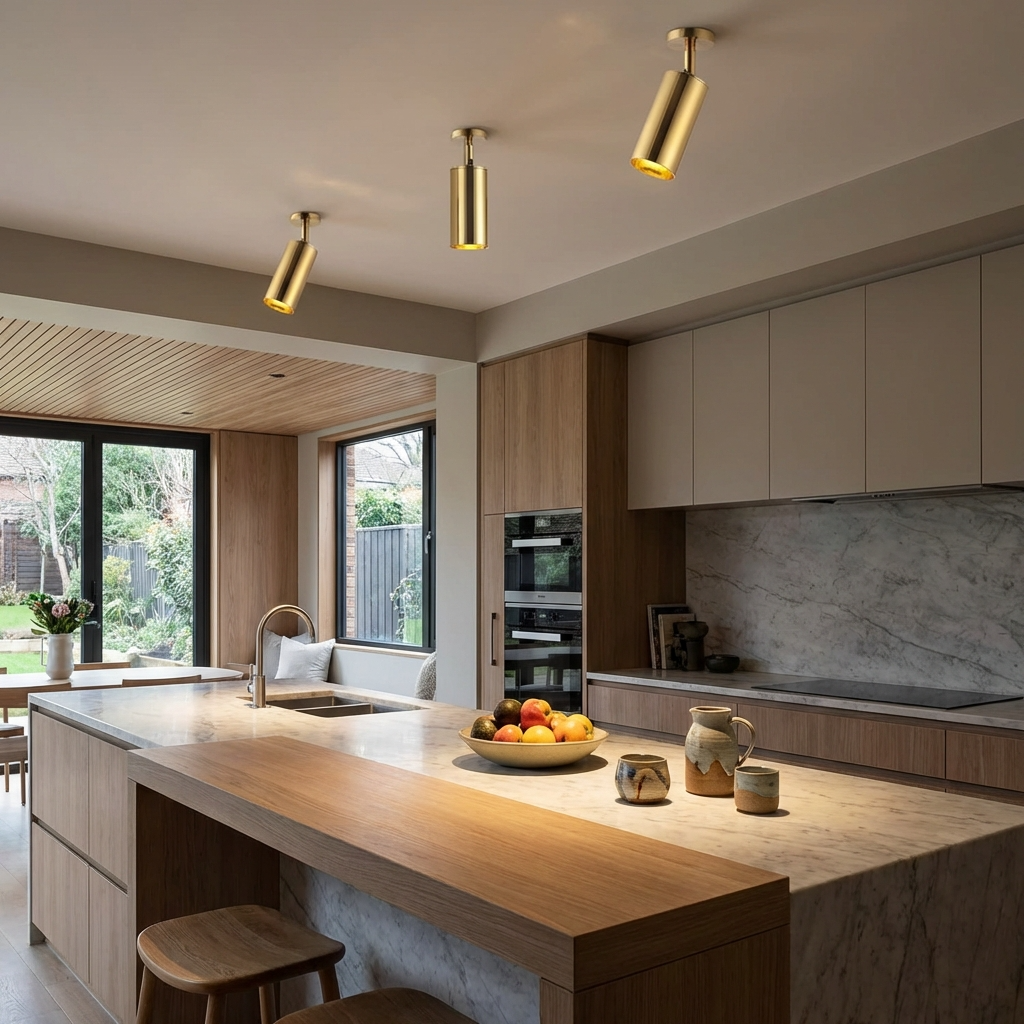 Gold LED Ceiling Spot Light