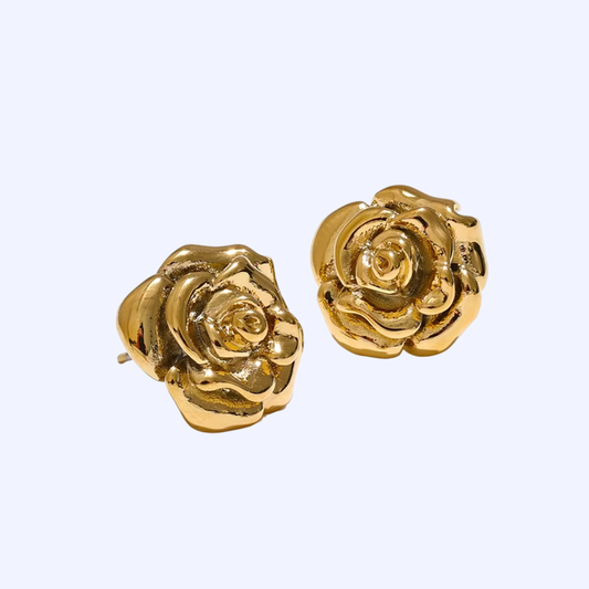 Rose Stud Earrings