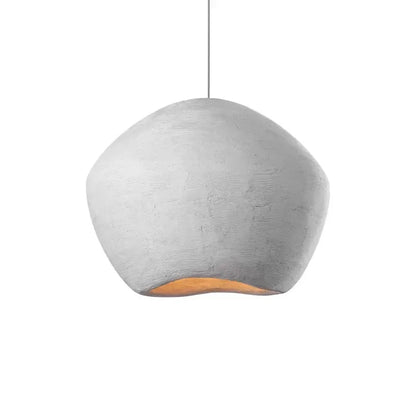Handmade Sculpted Wabi Sabi Pendant Light