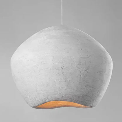 Handmade Sculpted Wabi Sabi Pendant Light