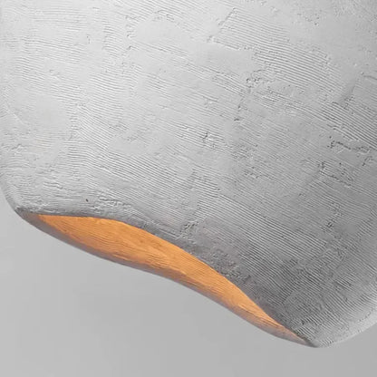 Handmade Sculpted Wabi Sabi Pendant Light