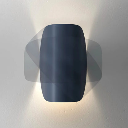 Rotating Twisting Curve Wall Light