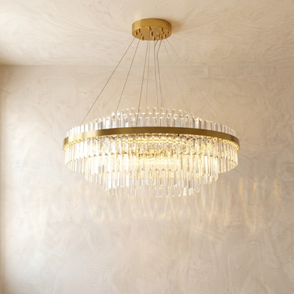 Imperial Crystal Ring Chandelier