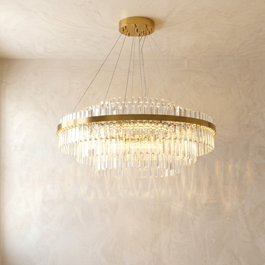 Imperial Crystal Ring Chandelier