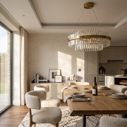 Imperial Crystal Ring Chandelier