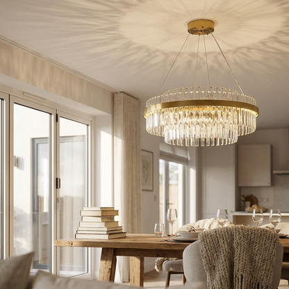 Imperial Crystal Ring Chandelier