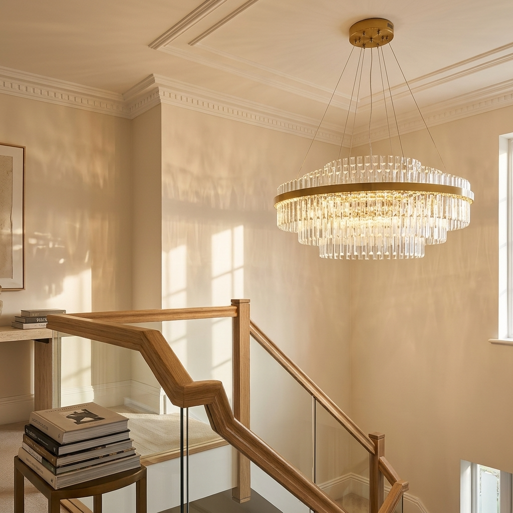 Imperial Crystal Ring Chandelier