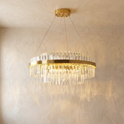 Imperial Crystal Ring Chandelier