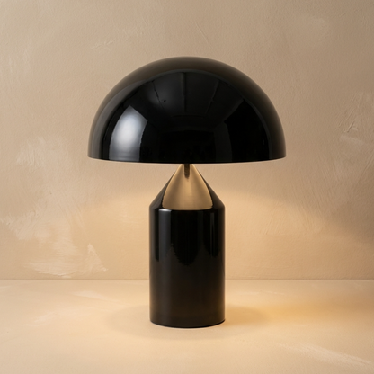 Italian Designer Metal Mushroom Table Lamp