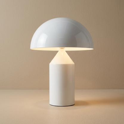 Italian Designer Metal Mushroom Table Lamp