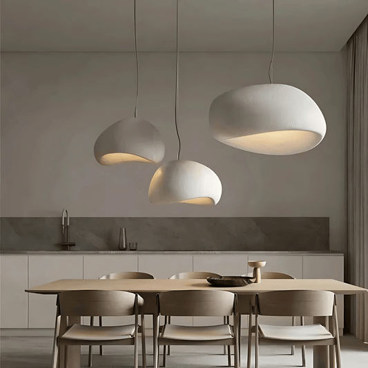 Japanese Cloud Wabi Sabi Pendant Light