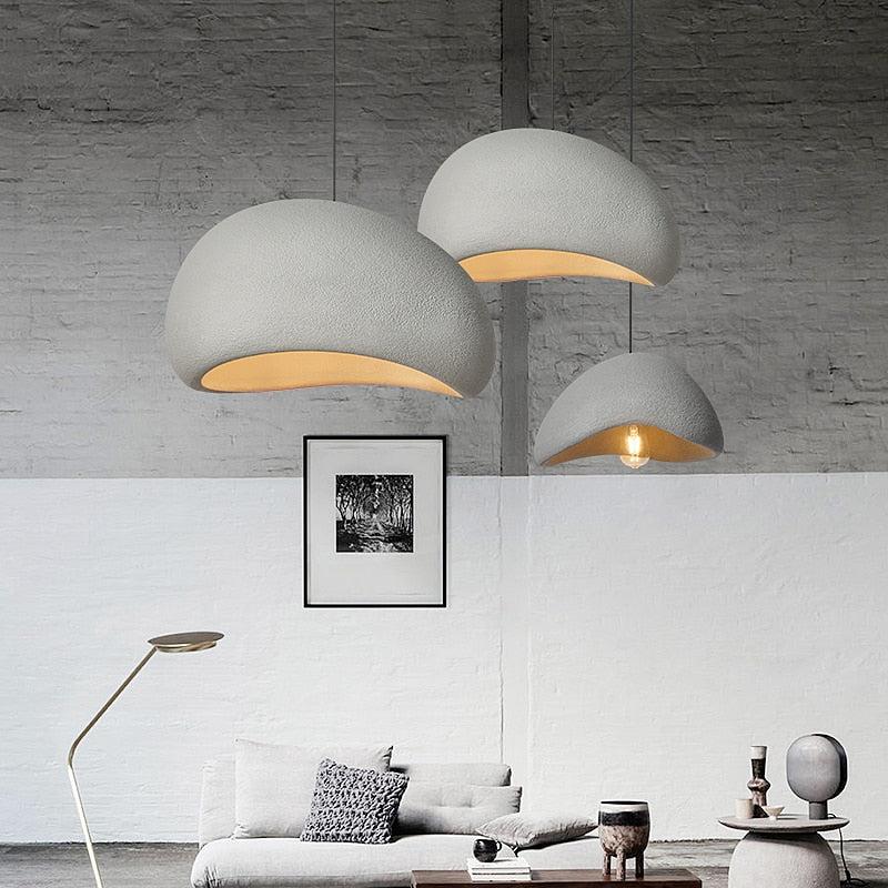 Japanese Cloud Wabi Sabi Pendant Light