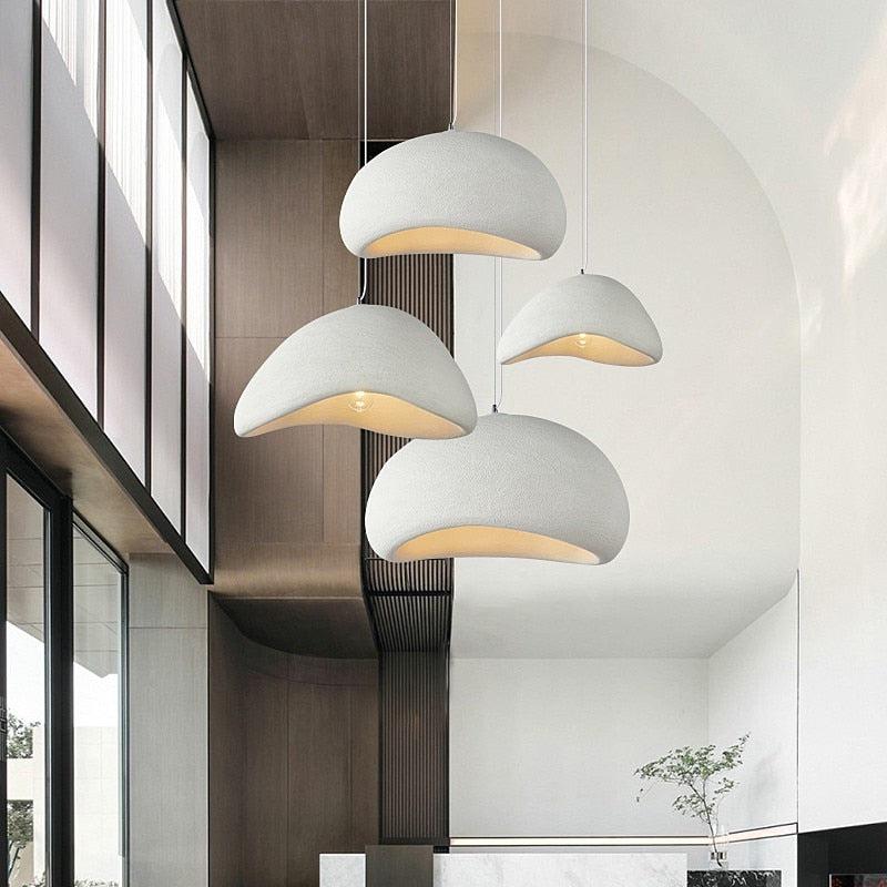Japanese Cloud Wabi Sabi Pendant Light