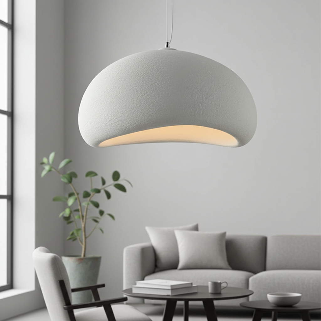 Japanese Cloud Wabi Sabi Pendant Light