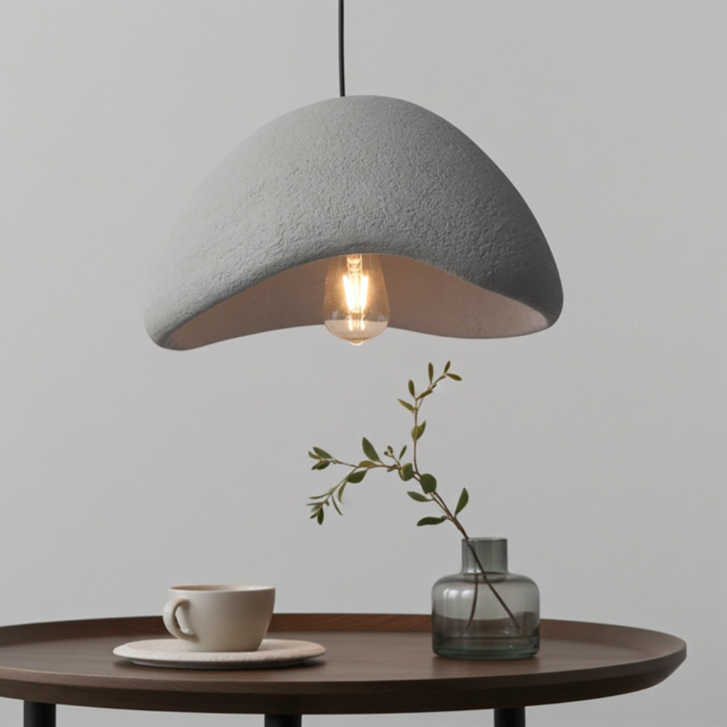 Japanese Cloud Wabi Sabi Pendant Light