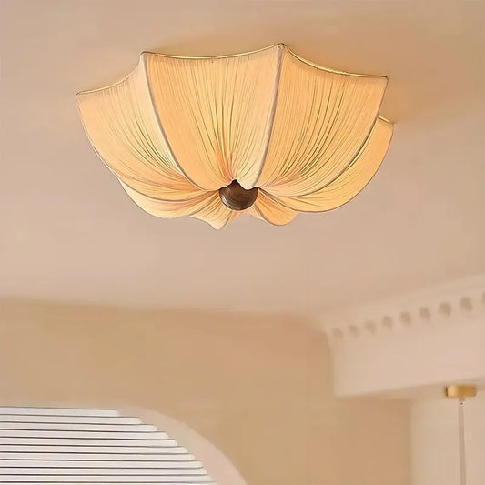 Japanese Wabi Sabi Fabric Ceiling Light