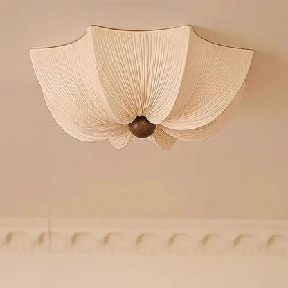 Japanese Wabi Sabi Fabric Ceiling Light