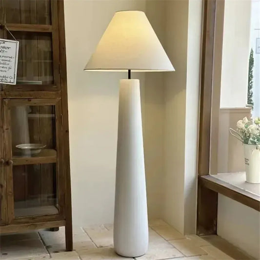 Japanese Wabi Sabi Fabric Handmade Floor Lamp