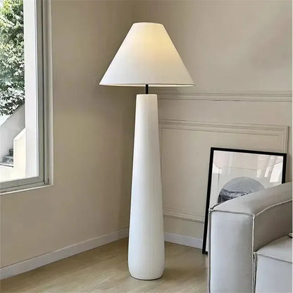 Japanese Wabi Sabi Fabric Handmade Floor Lamp