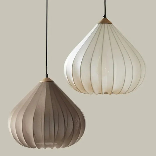 Japanese Wabi Sabi Fabric Textile Pendant