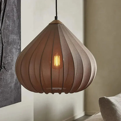 Japanese Wabi Sabi Fabric Textile Pendant