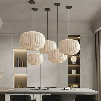 Japanese Wabi Sabi Globe Ceiling Light
