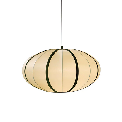 Japanese Wabi Sabi Outlined Fabric Pendant