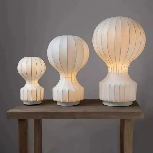 Japanese Wabi Sabi Silk Table Lamp
