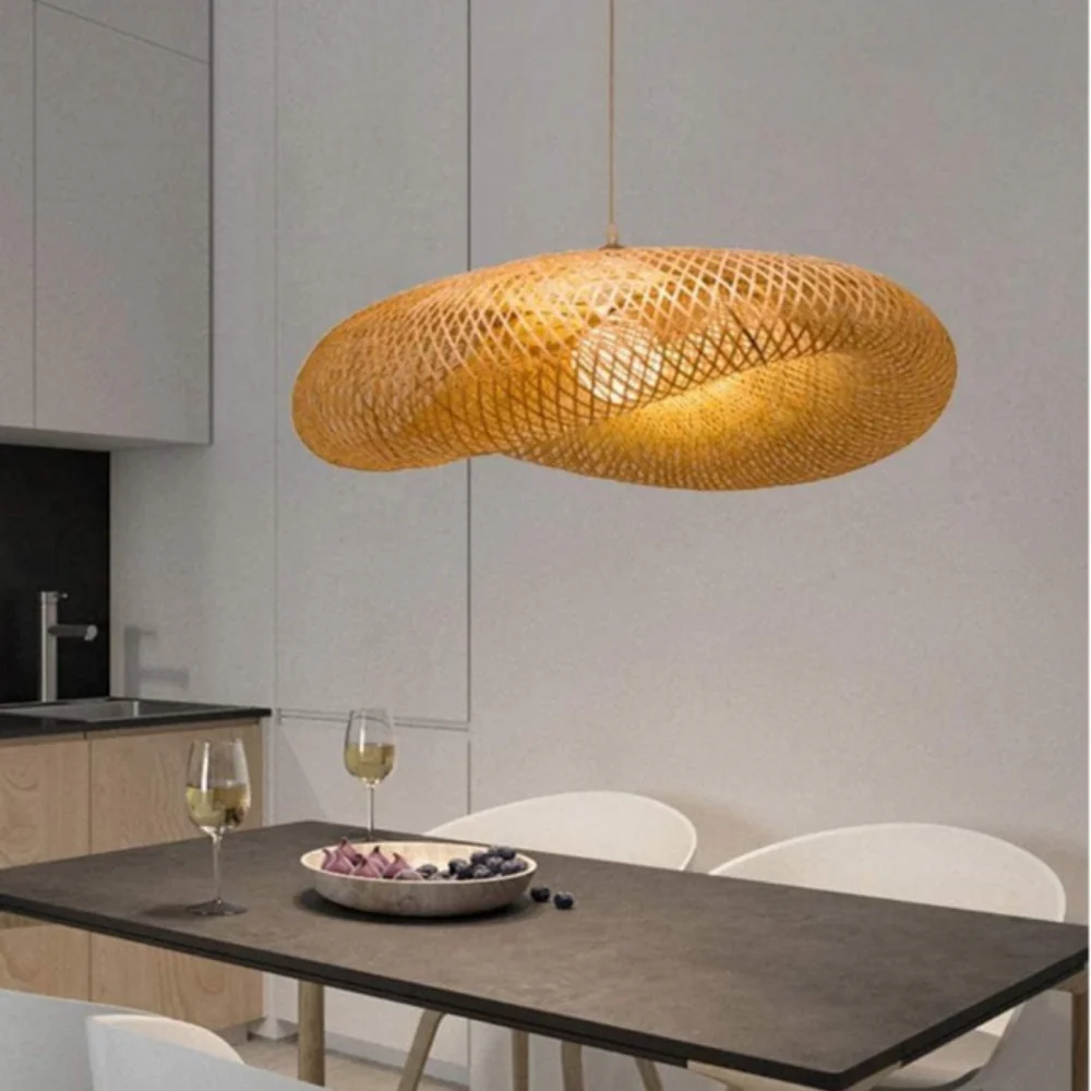 Japanese Bamboo Pendant Lamp