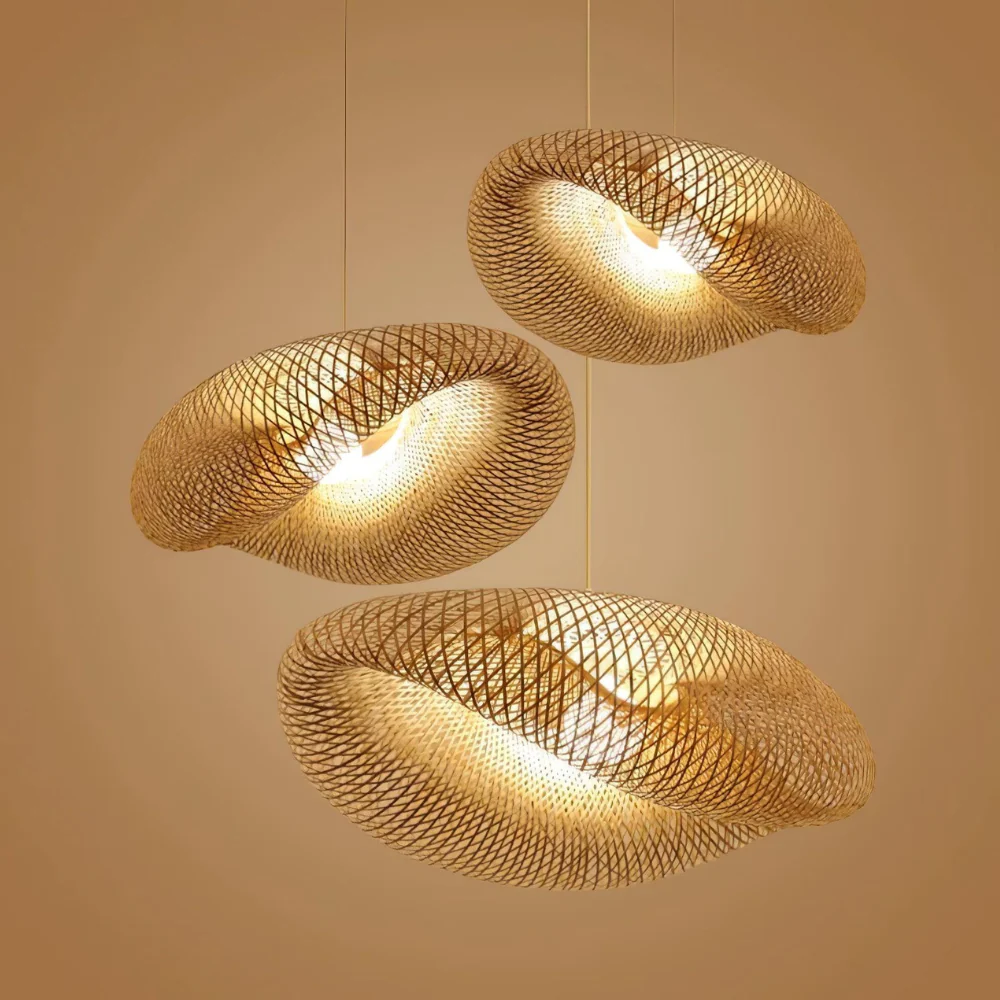 Japanese Bamboo Pendant Lamp