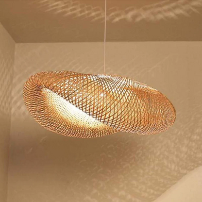 Japanese Bamboo Pendant Lamp