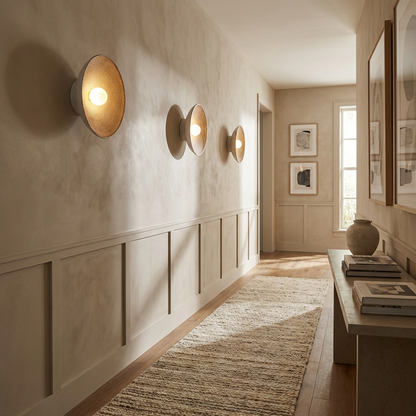 Japanese Bowl Wall Light