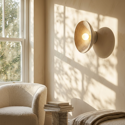 Japanese Bowl Wall Light