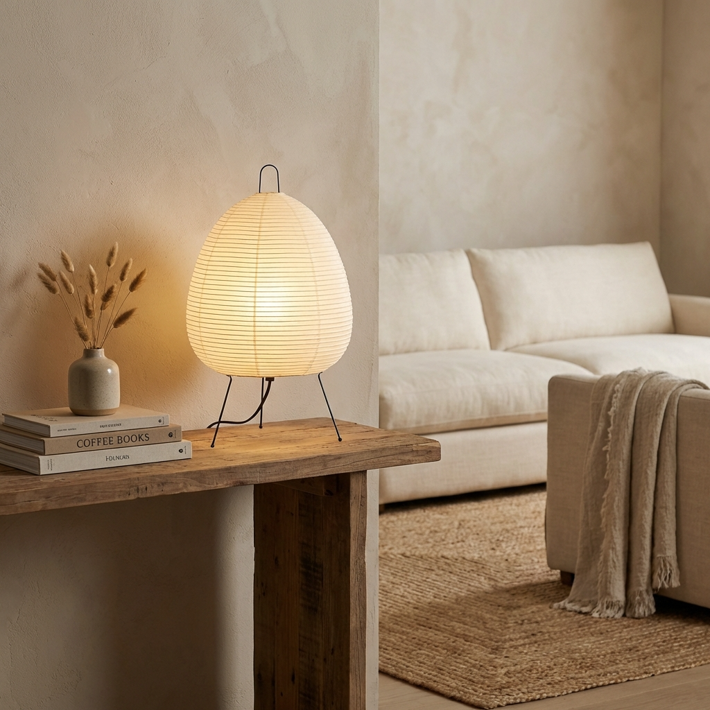 Japanese Rice Paper Lamp