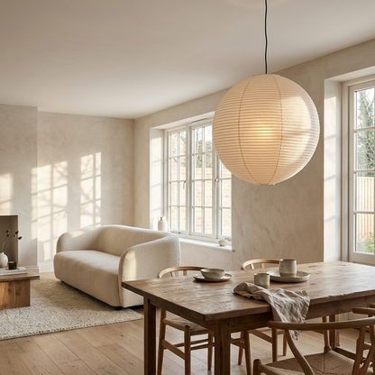 Japanese Rice Paper Pendant Light