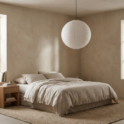 Japanese Rice Paper Pendant Light