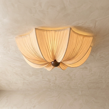 Japanese Wabi Sabi Fabric Ceiling Light