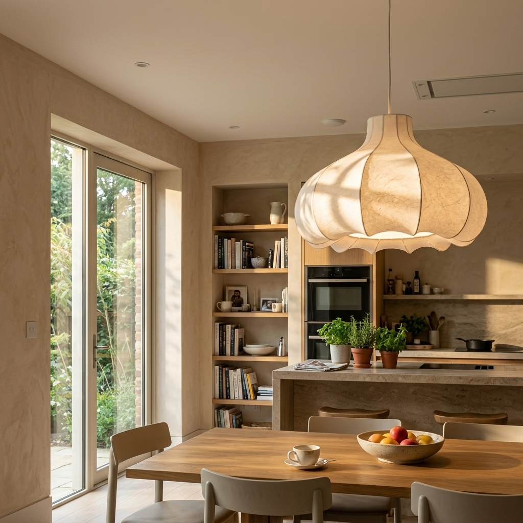 Japanese Wabi Sabi Minimalist Pendant Light