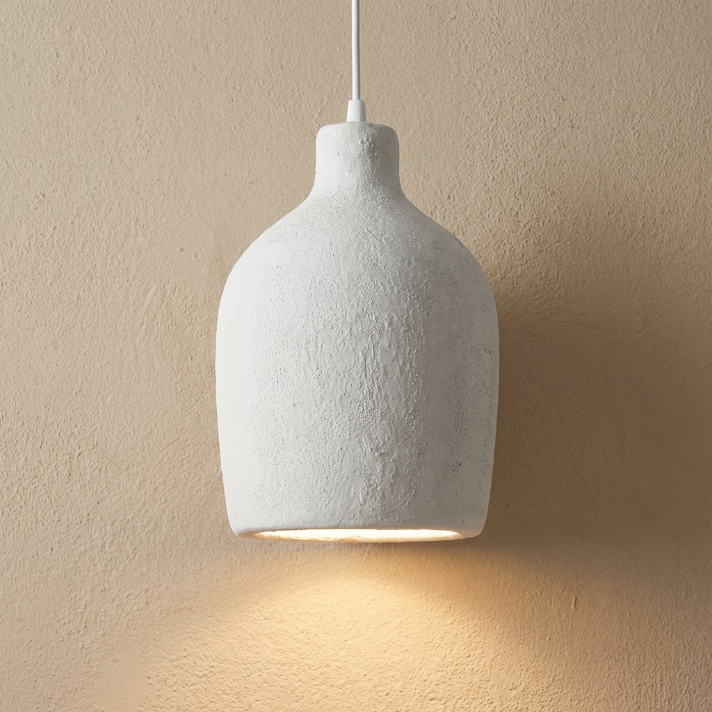 Japanese Wabi Sabi Resin Pendant Lights