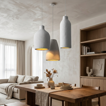 Japanese Wabi Sabi Resin Pendant Lights