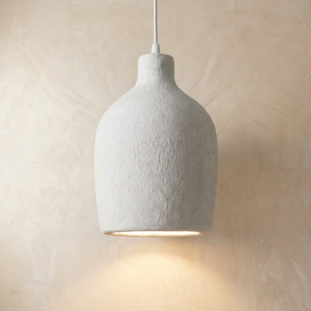 Japanese Wabi Sabi Resin Pendant Lights