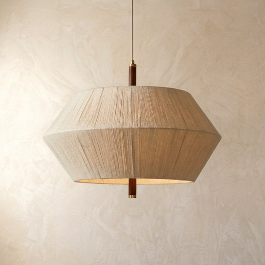 Japanese Wabi Sabi Thread Pendant Light