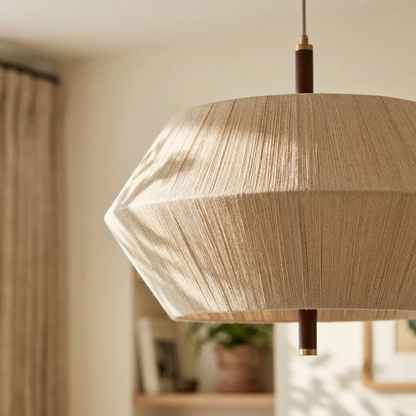 Japanese Wabi Sabi Thread Pendant Light