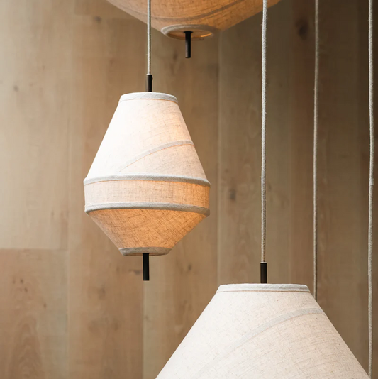 Japanese Wabi Sabi Traditional Fabric Chandeliers
