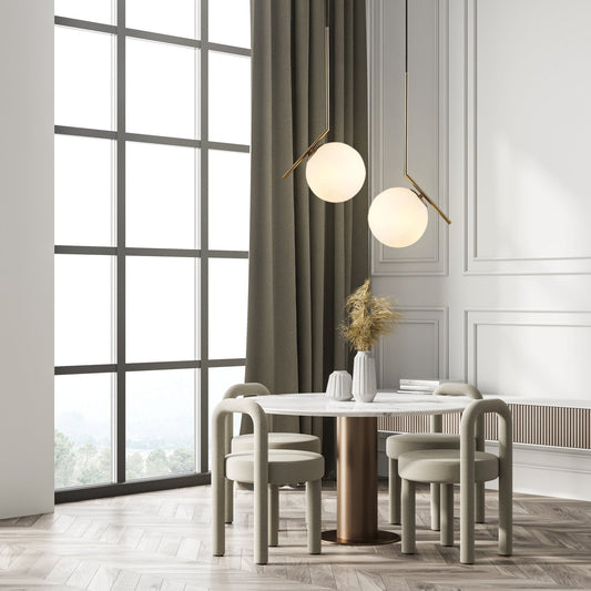 Artistic Glass Pendant Light