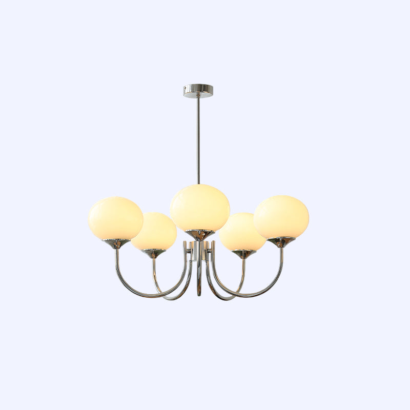 Marshmallow Glass Chandelier